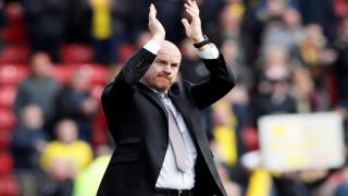 Burnley manager Sean Dyche.